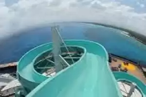 Carnival's Twister Waterslide