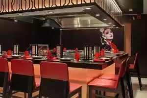 Teppanyaki restaurant