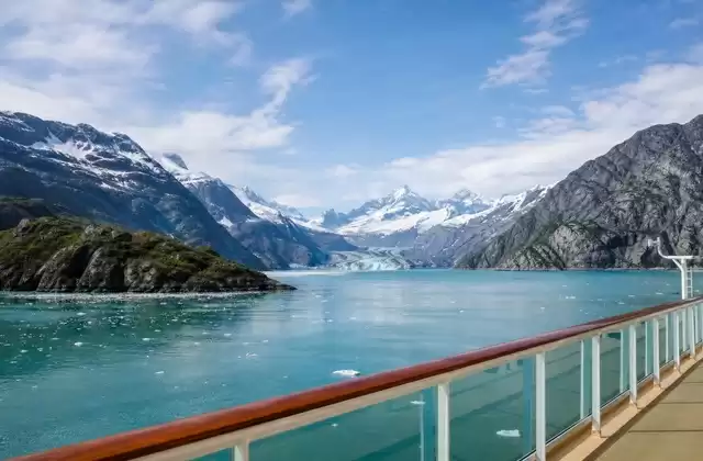 From the deck at Glacier Bay
