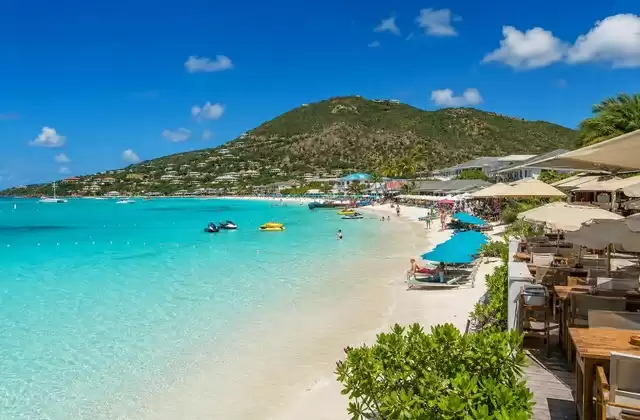 Orient Bay in Saint-Martin