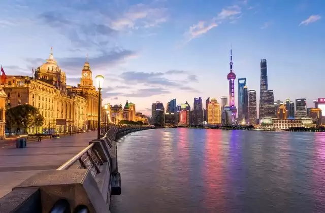 The Bund in Shanghai