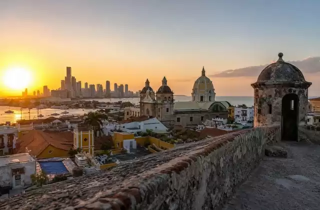 Cartagena's city walls