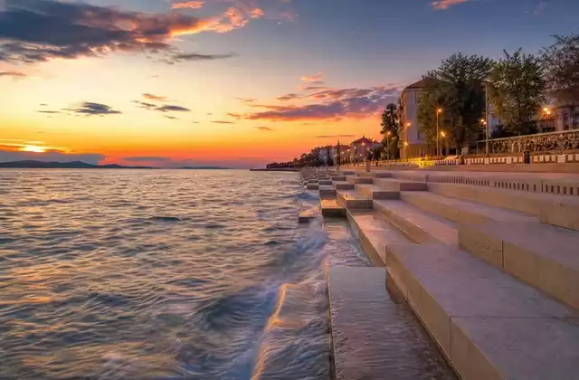 From Zadar's waterfront