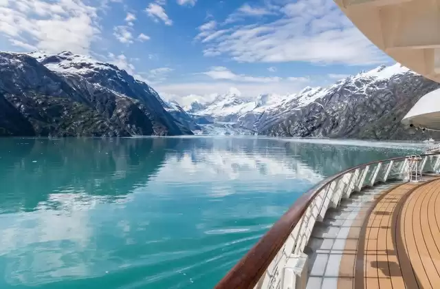 From the ship's deck in Alaska