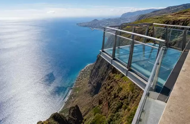 In Madeira (frequent port of call)