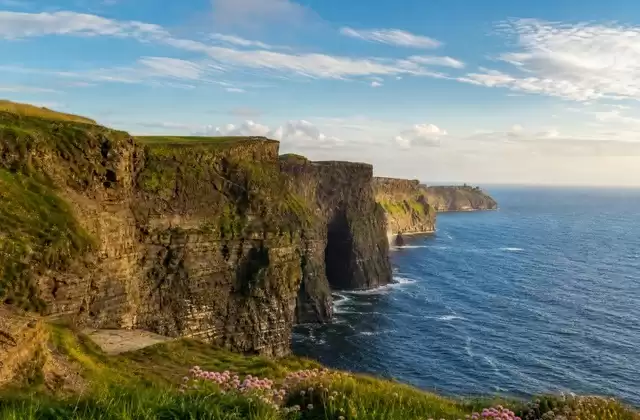 At the Cliffs of Moher