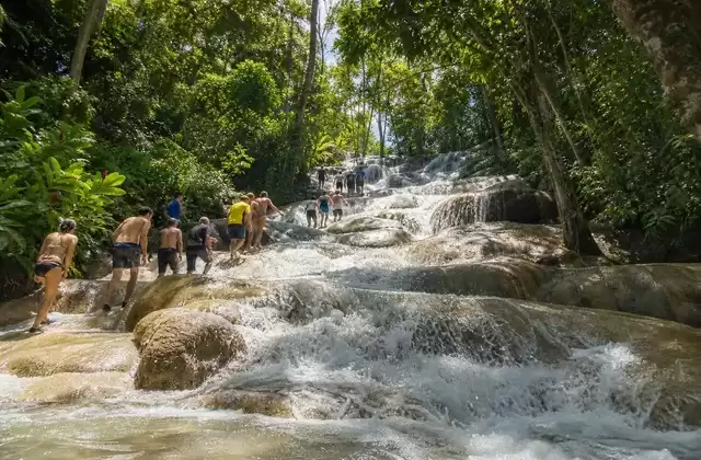 At Dunn's River Falls
