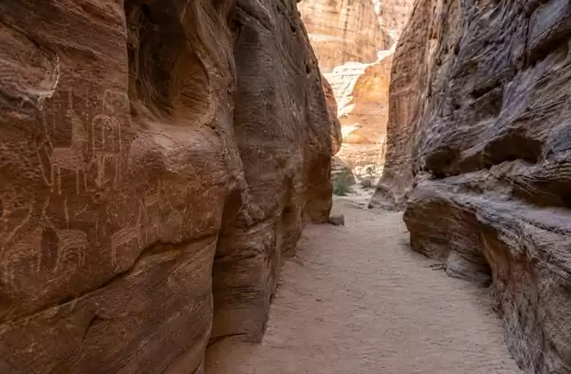 At Khazali Canyon