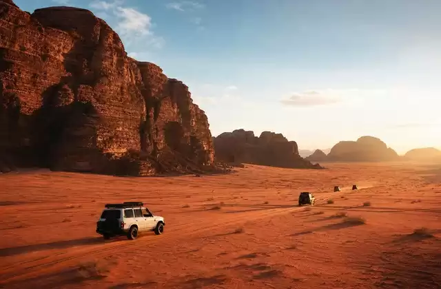 In Wadi Rum
