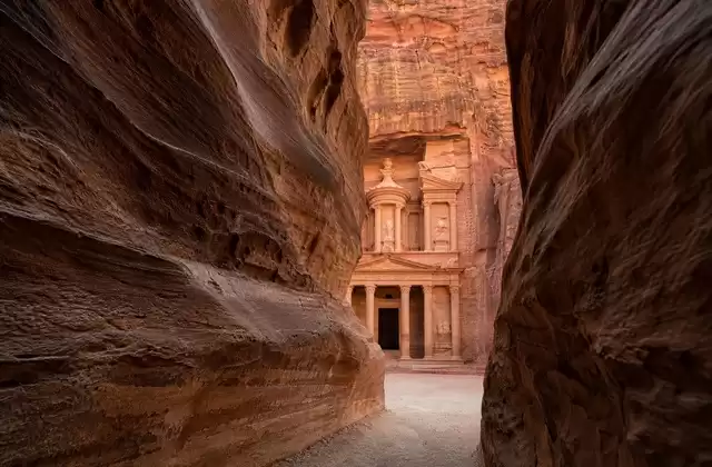 In the Siq