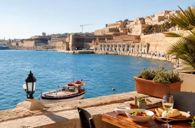 On the Valletta Waterfront