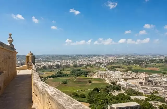 From the walls of Mdina