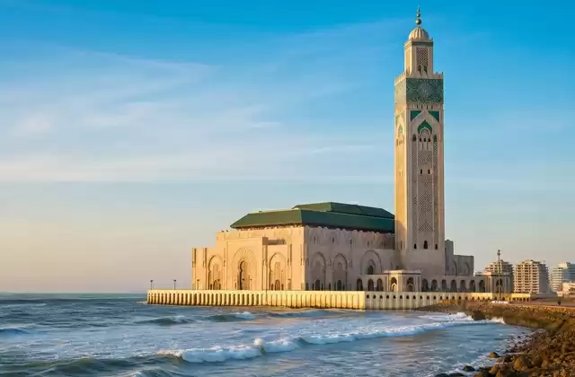 From Hassan II Mosque