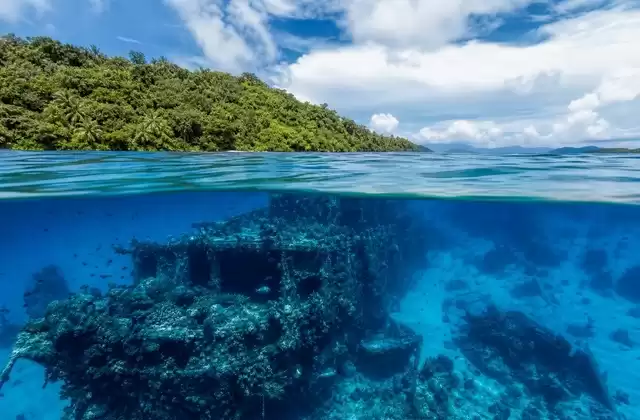 In Chuuk Lagoon