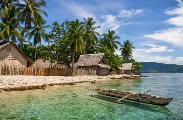 In the Trobriand Islands