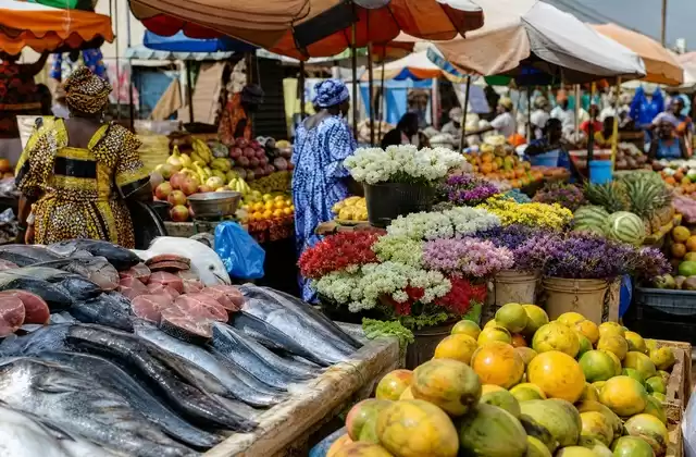 At the Kermel Market