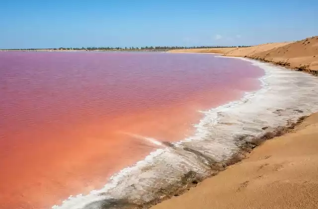 At Lake Retba