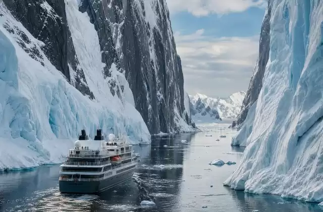 The Lemaire Channel, the "Valley of the Giants"