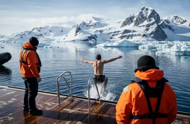 The Arctic Polar Plunge