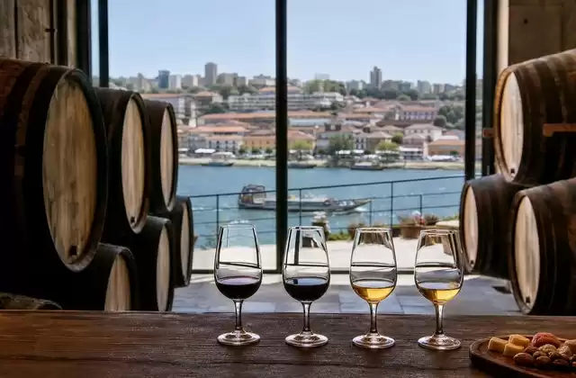 The wine cellars of Vila Nova de Gaia