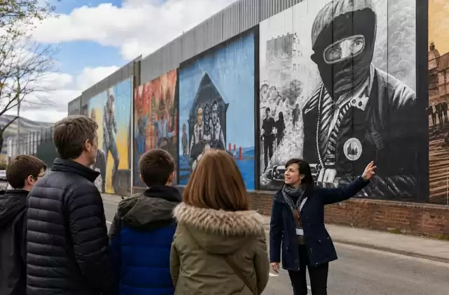 Belfast's mural districts