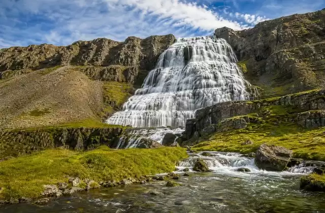 Dynjandi waterfall