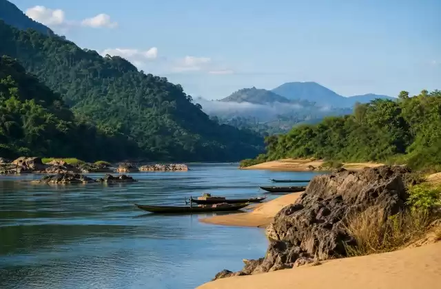 The wild landscapes of the Upper Mekong