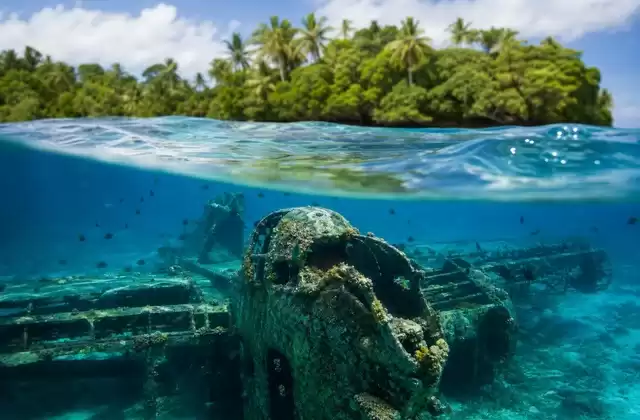 Truk Lagoon wrecks