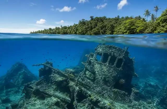Truk Lagoon wrecks