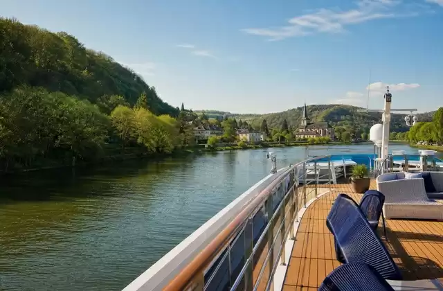 Sailing through Normandy's river bends
