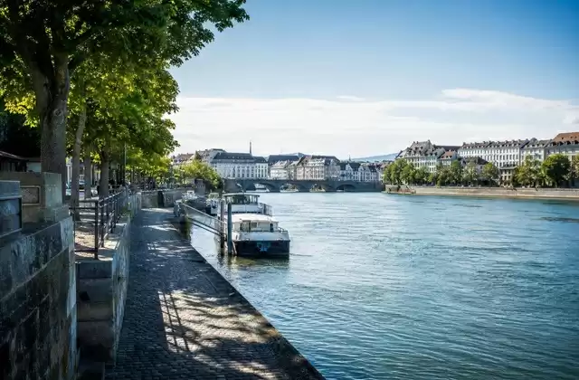 Rhine riverfront