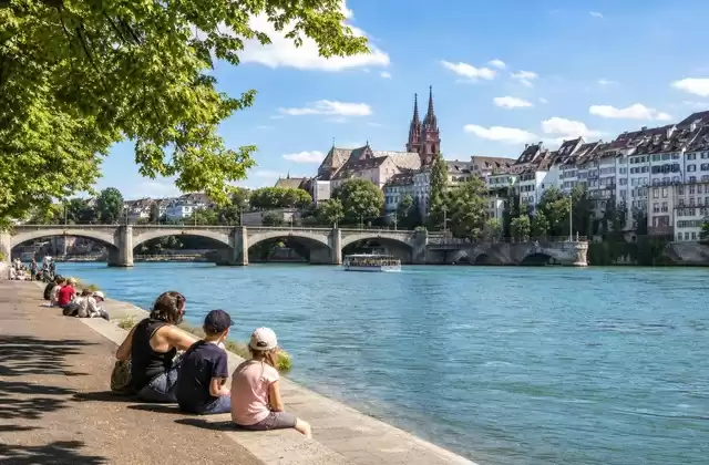 Rhine riverfront