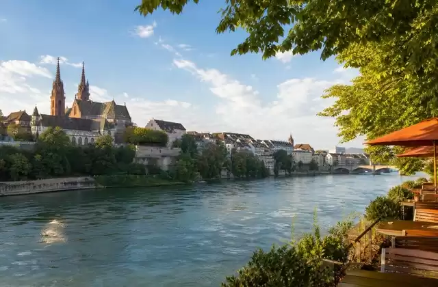 Rhine riverfront