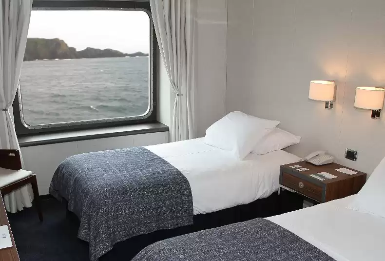 Sea View Twin Cabin