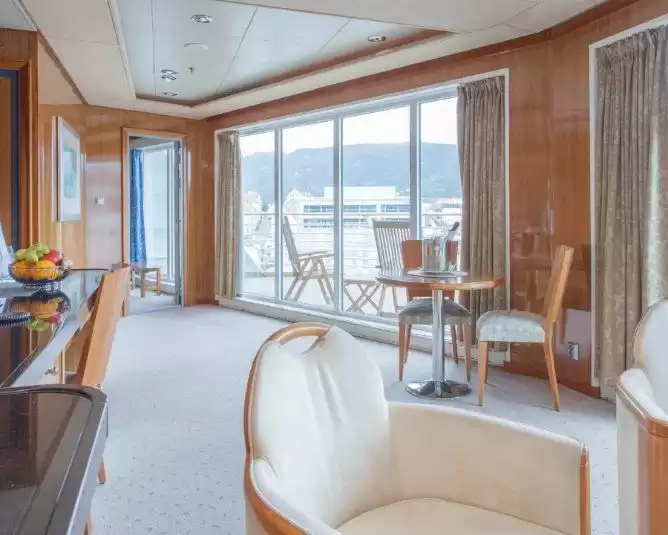 Suite on the top deck