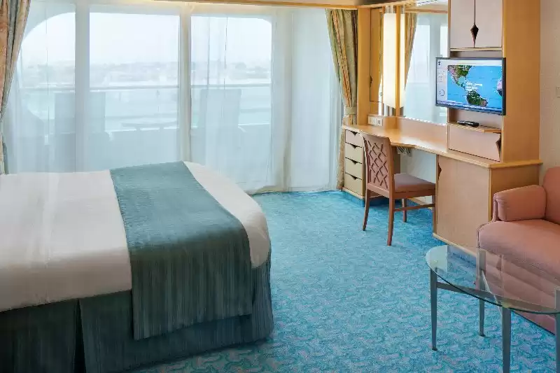 Spacious Ocean View Balcony Stateroom