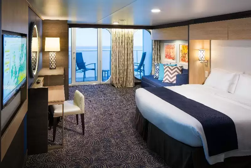 Ocean View Balcony Stateroom with Large Balcony