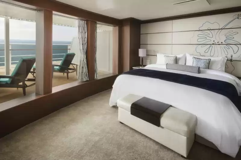 Owner's suite with large balcony
