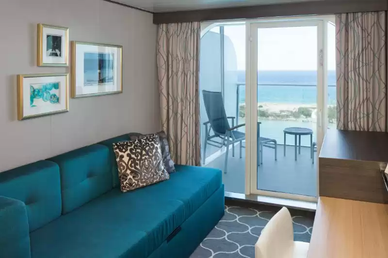 Ocean View Balcony Stateroom with Large Balcony