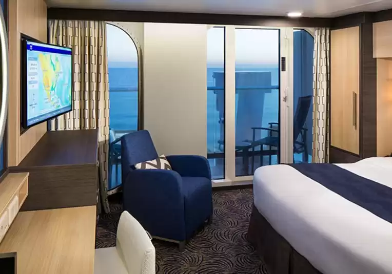 Ocean View Balcony Stateroom with Large Balcony