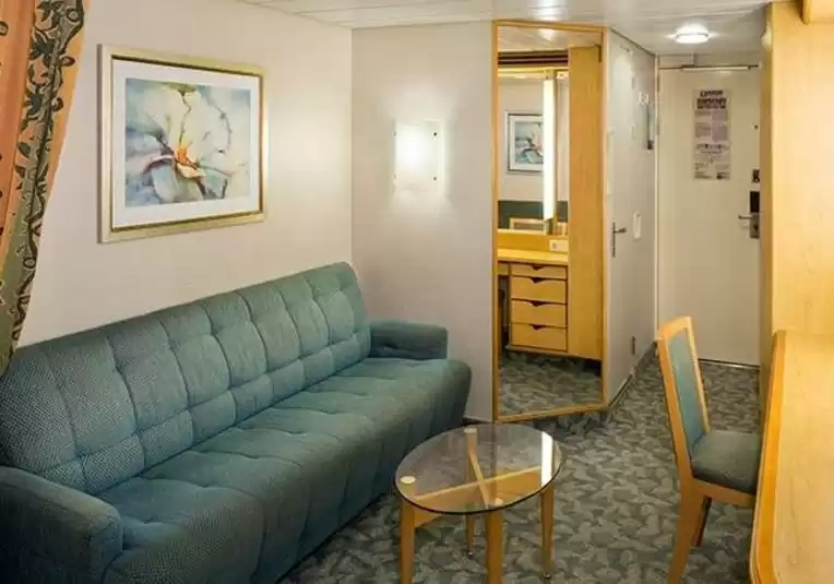 Spacious Ocean View Balcony Stateroom