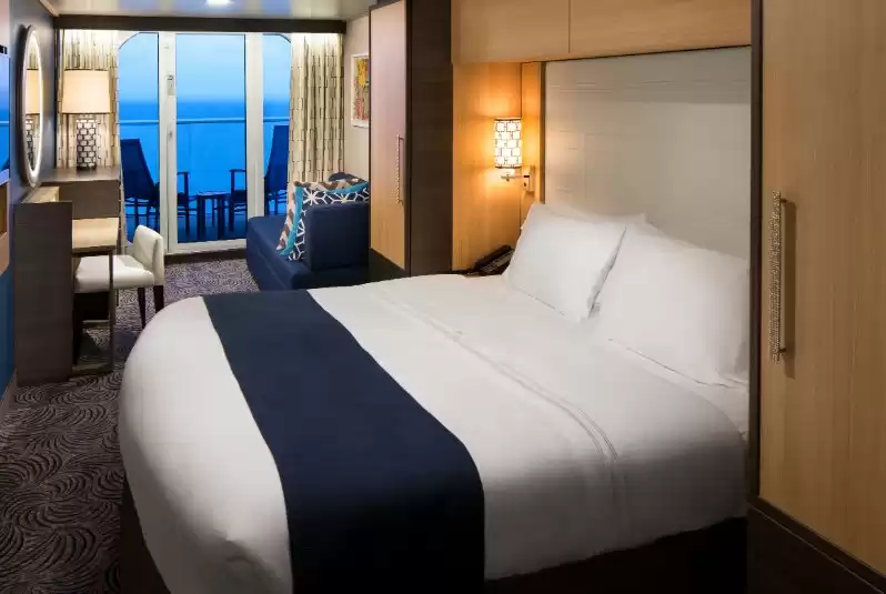 Obstructed Ocean View Balcony Stateroom