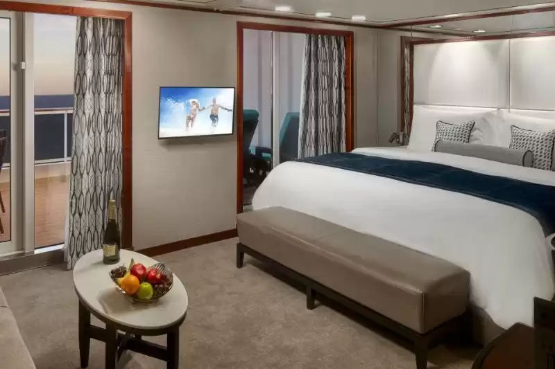 Penthouse suite with large balcony